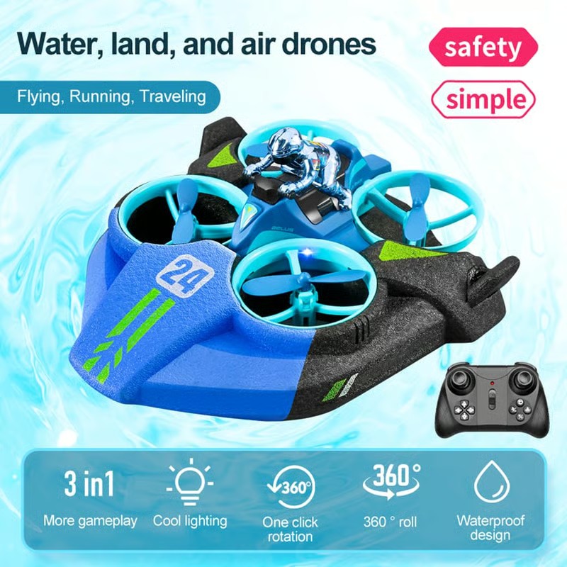 Sea Land and Air RC Trick Drone