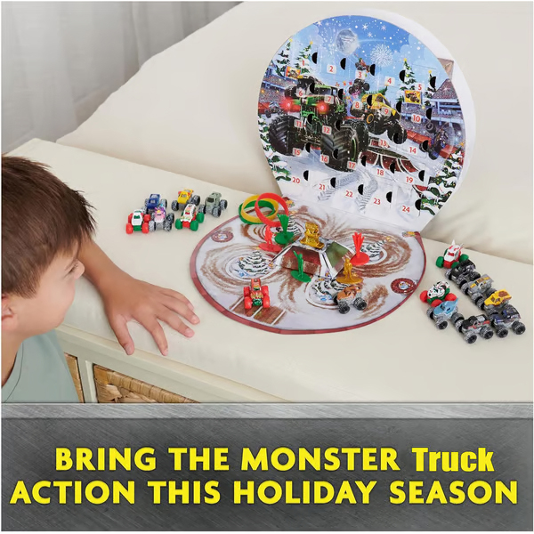 👹Monster Truck Mini Holiday Advent Calendar🚛