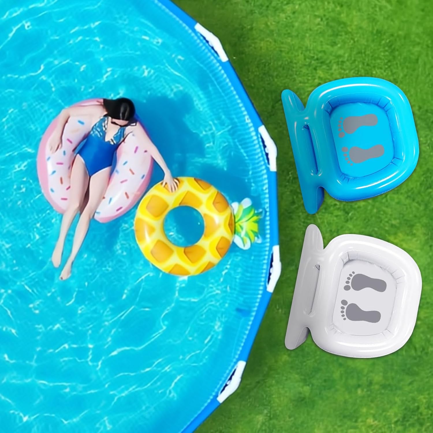 Inflatable Pool Foot Bath Basin