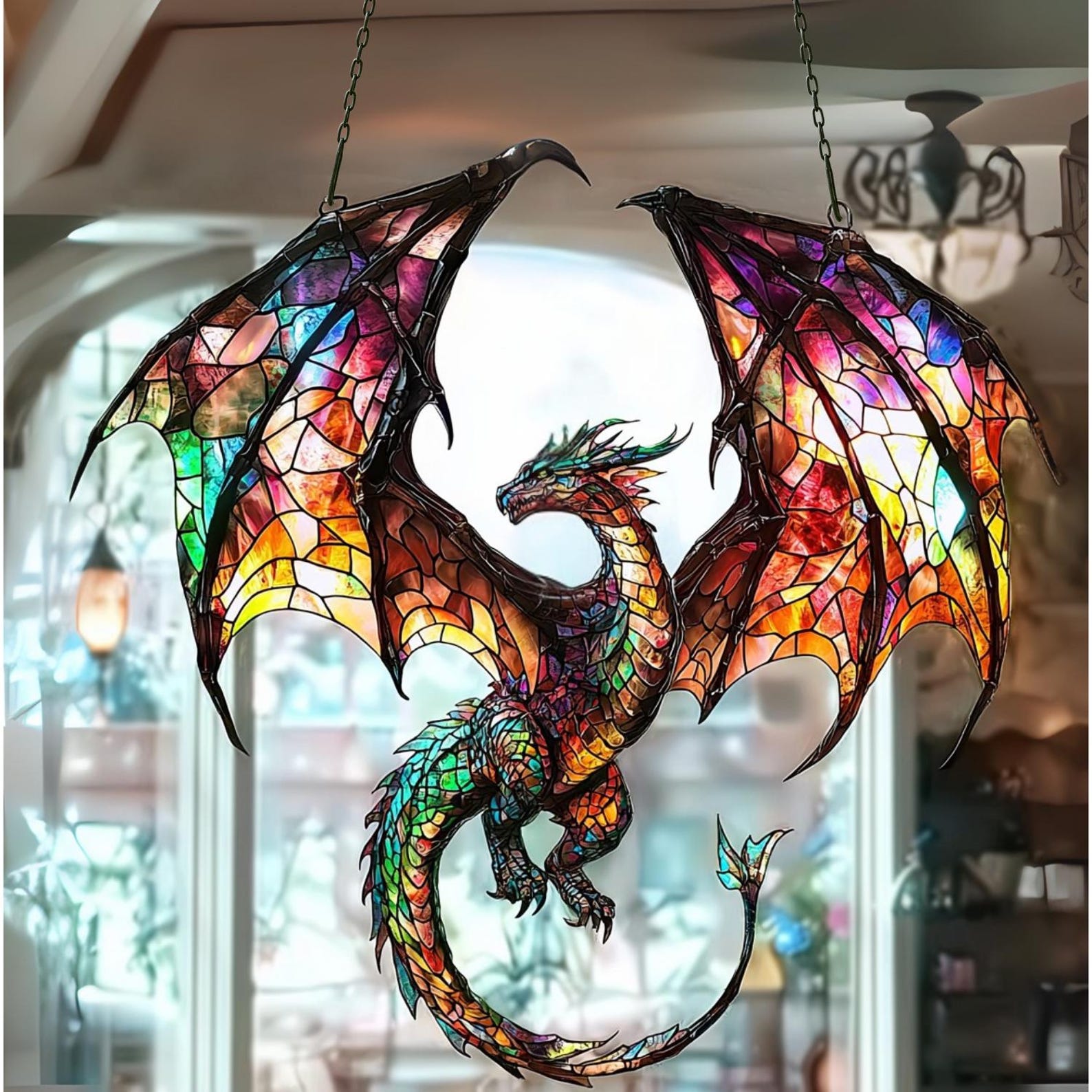 🐉Enchanted Dragon Suncatcher