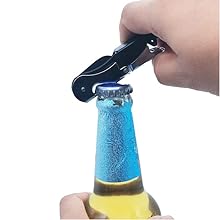 Open beer bottle caps