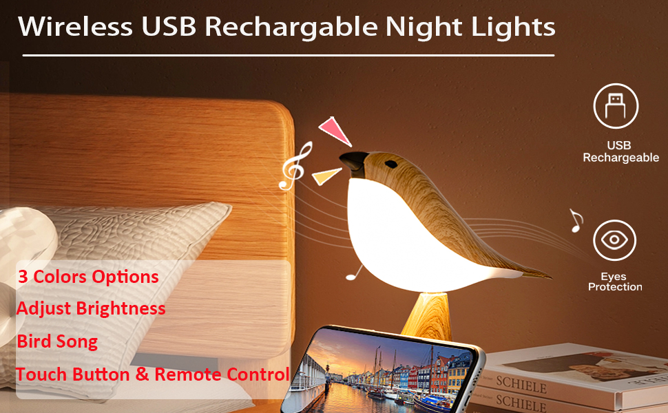 bird desk lamp