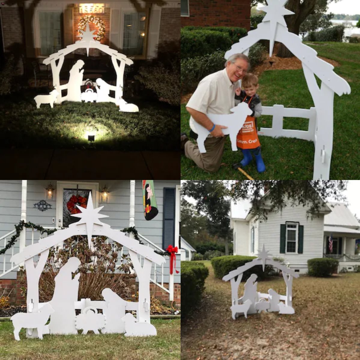 🔥 49% OFF 🔥🔥Jesus Nativity Scene Sign（Buy 2 Free Shipping）