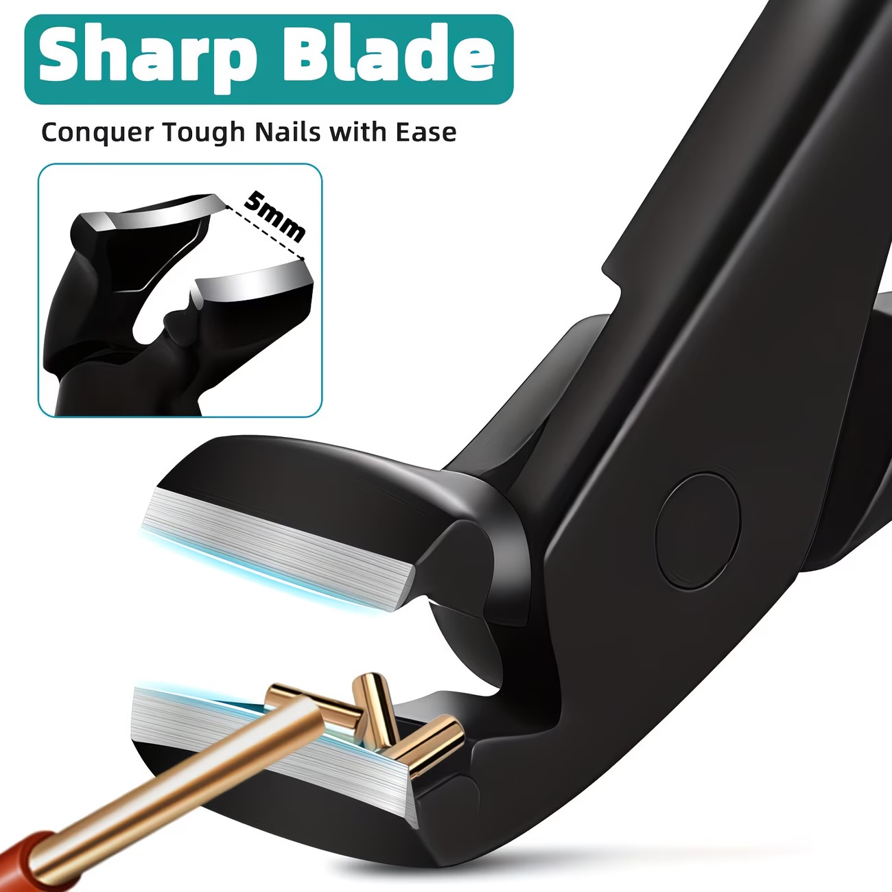 Ergonomic Long-Handled Toenail Clipper for Seniors