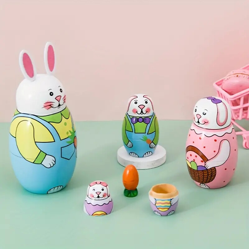 Rabbit Nesting Doll Set