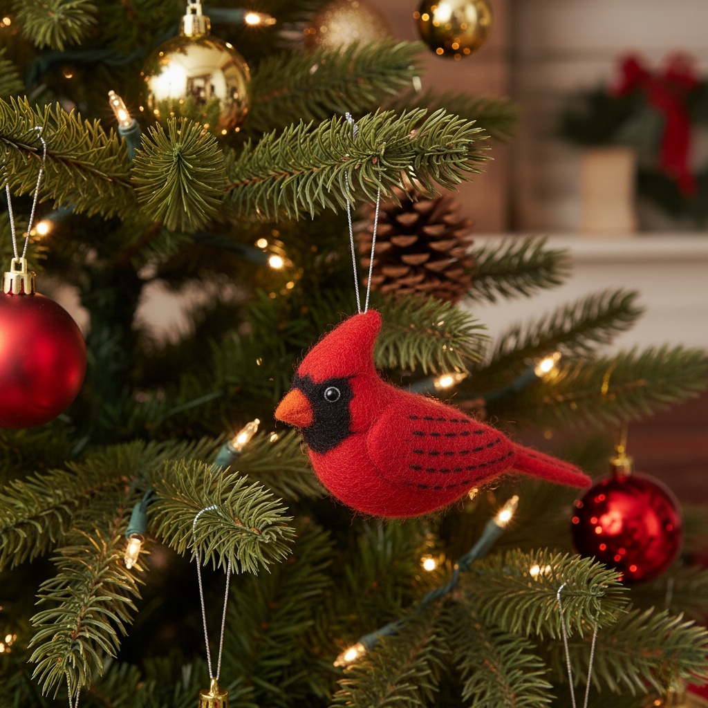 🔥LAST DAY 50% OFF - 🐦Handmade Felt Bird Ornaments Collection