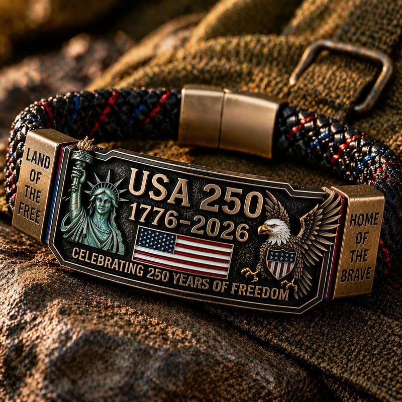 🔥49% OFF - 🦅USA 250th Freedom Legacy Bracelet