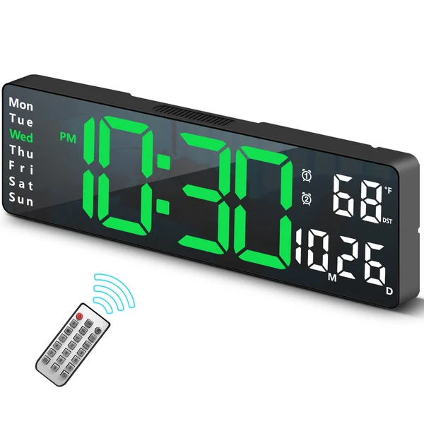 Multifunctional Large Digital Clock