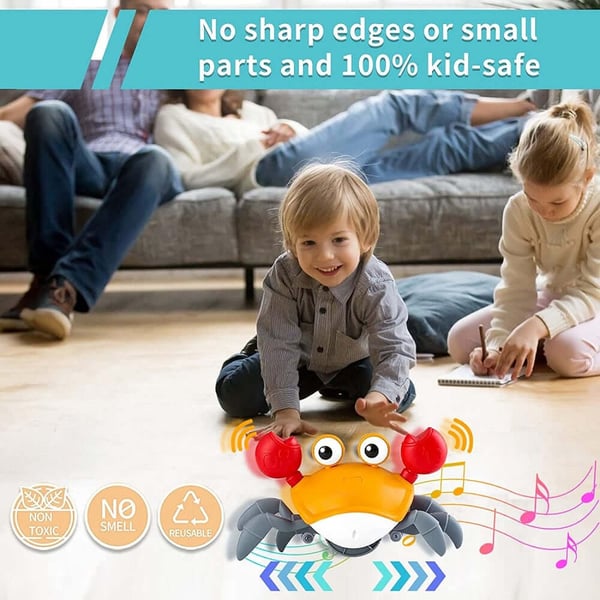 Interactive Dancing Crab Toy
