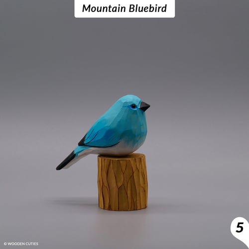 Handcrafted Bird + Stand