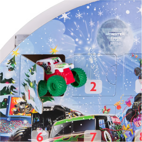 👹Monster Truck Mini Holiday Advent Calendar🚛