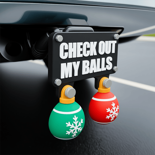 📷 3D Christmas Trailer Hitch!