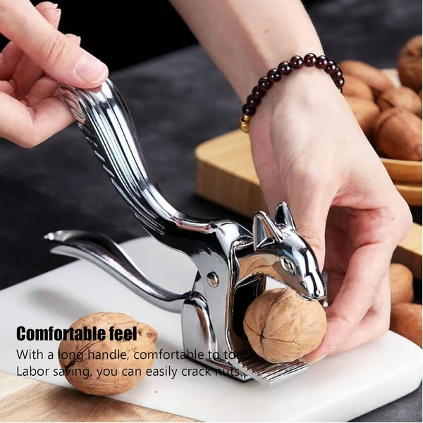 Heavyweight Aluminum Squirrel Nutcracker