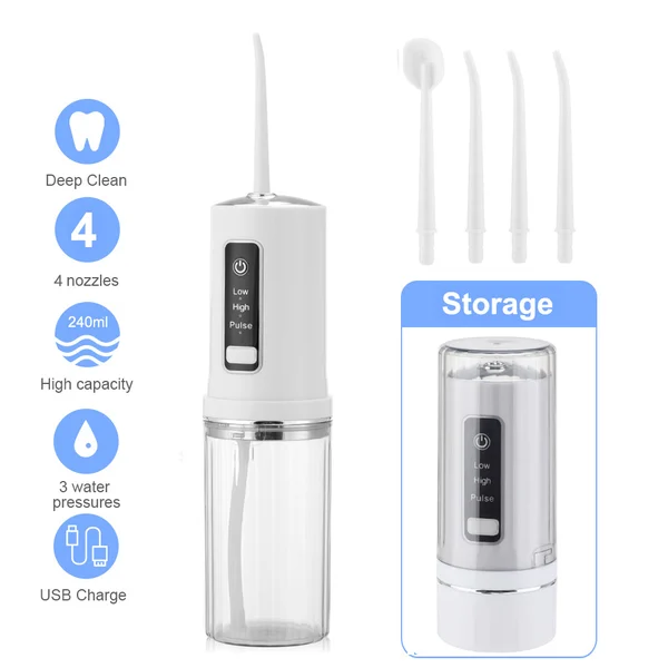 The Most Portable Cordless Water Dental Flosser