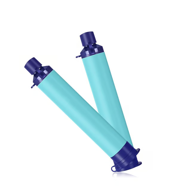 Personal Straw Water Filter for Camping, Hiking, Survival, Emergency, Travel
