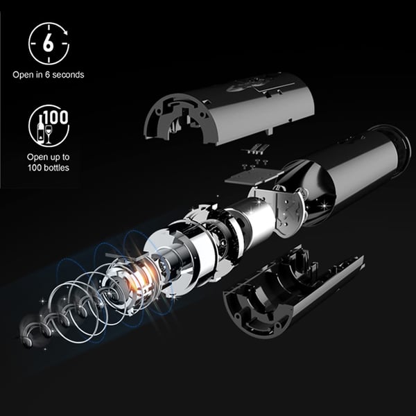 Electric Bottle Opener Set for Home Gift Party