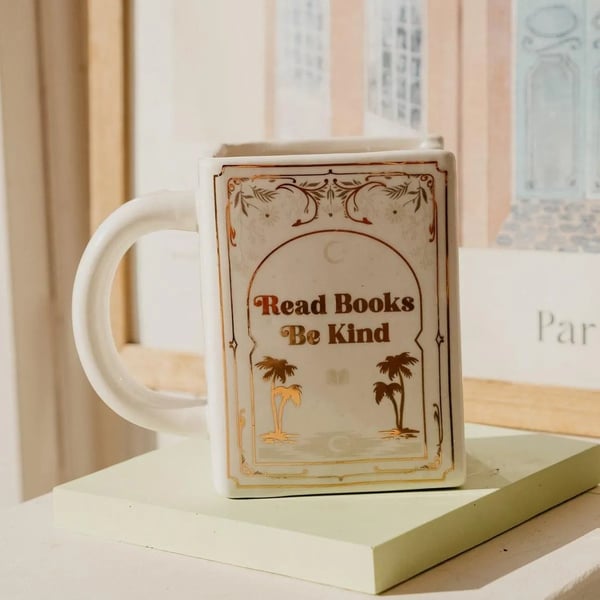 📚The Bookworm's Mug - Novel-Tea Ceramic Cup🎁