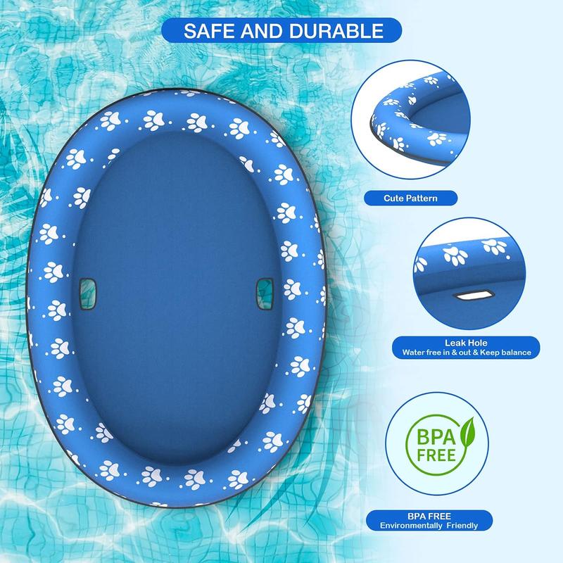 💖Inflatable Dog Swimming Float