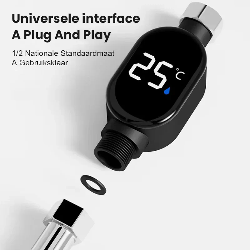 💧Shower thermometer🌡️ No More Guesswork – Instant Temp! 🚿c