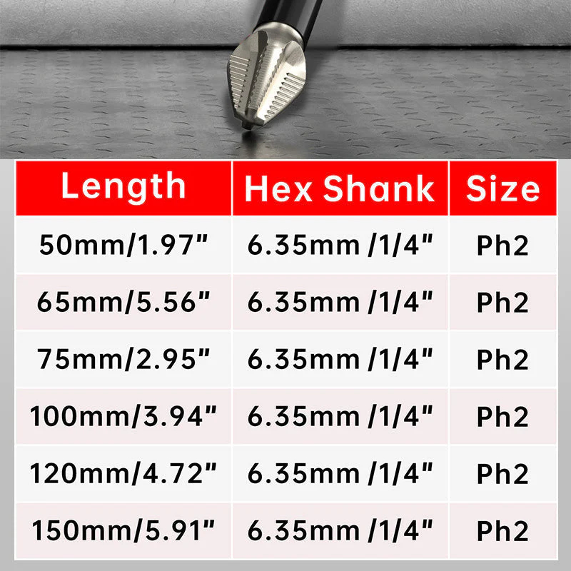 💥Hot Sales-50% OFF🔥High-Magnetic Screwdriver Drill Bit Set