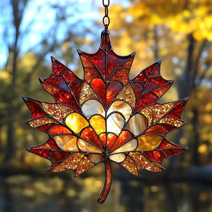 🔥2025 Autumn Maple Leaf Suncatcher