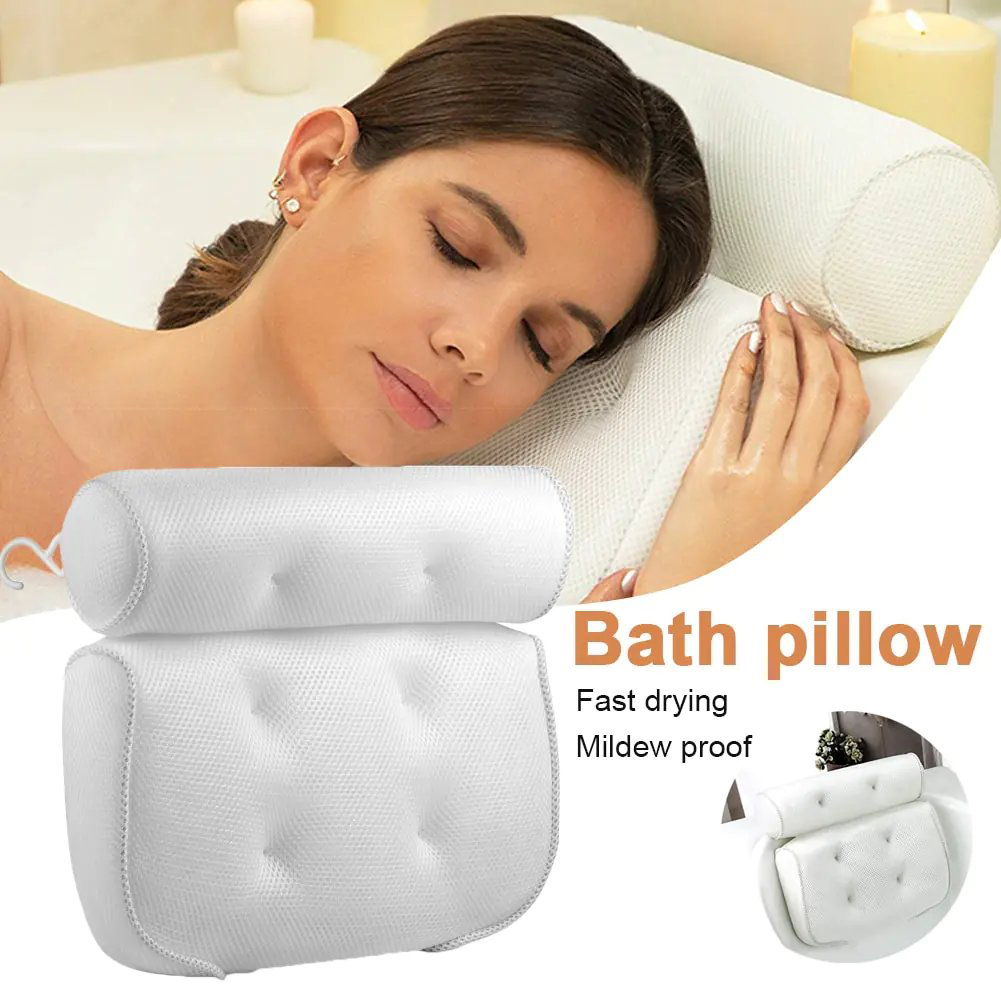 ✅ 𝟏𝟎𝟎 % 𝐒𝐏𝐀 Relaxation: The Bathtub Pillow