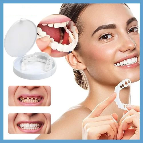✨Last day discount-50%Off👨‍⚕Adjustable Snap-On Dentures😁