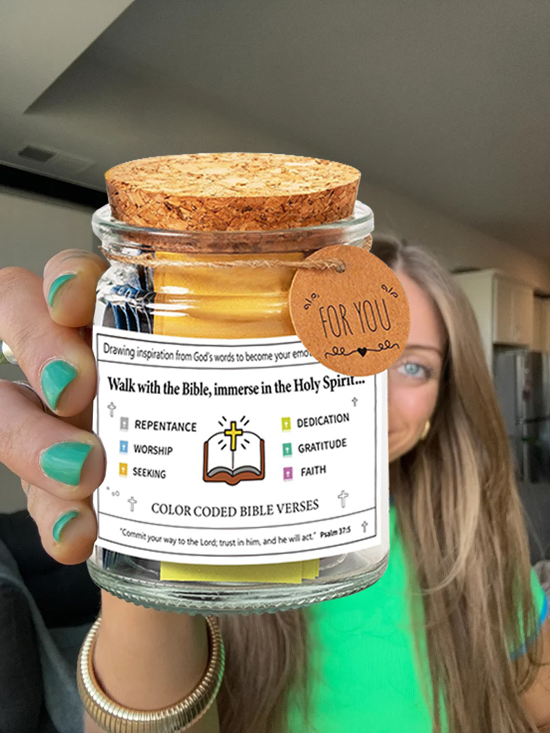 🌟Guide Your Life: The Hope Jar Bible Verses