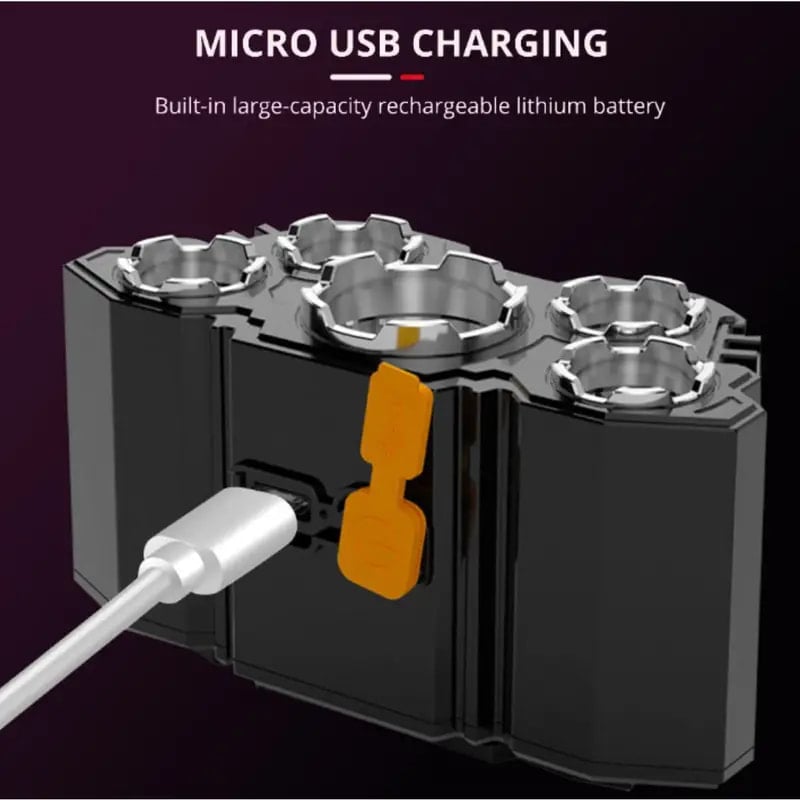 Rechargeable LED Headlight Strip