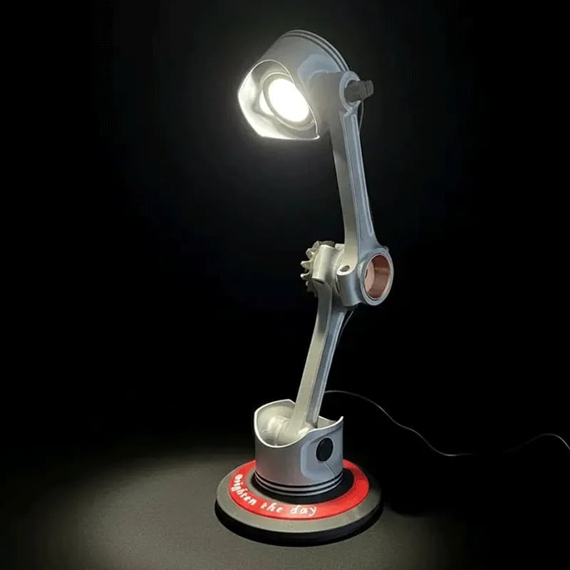Engine Piston Table Lamp