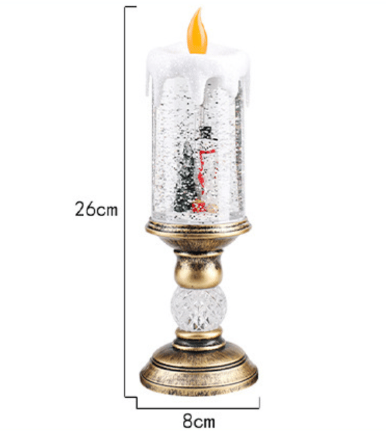 🎅🕯Christmas Flameless Globe Candle Light