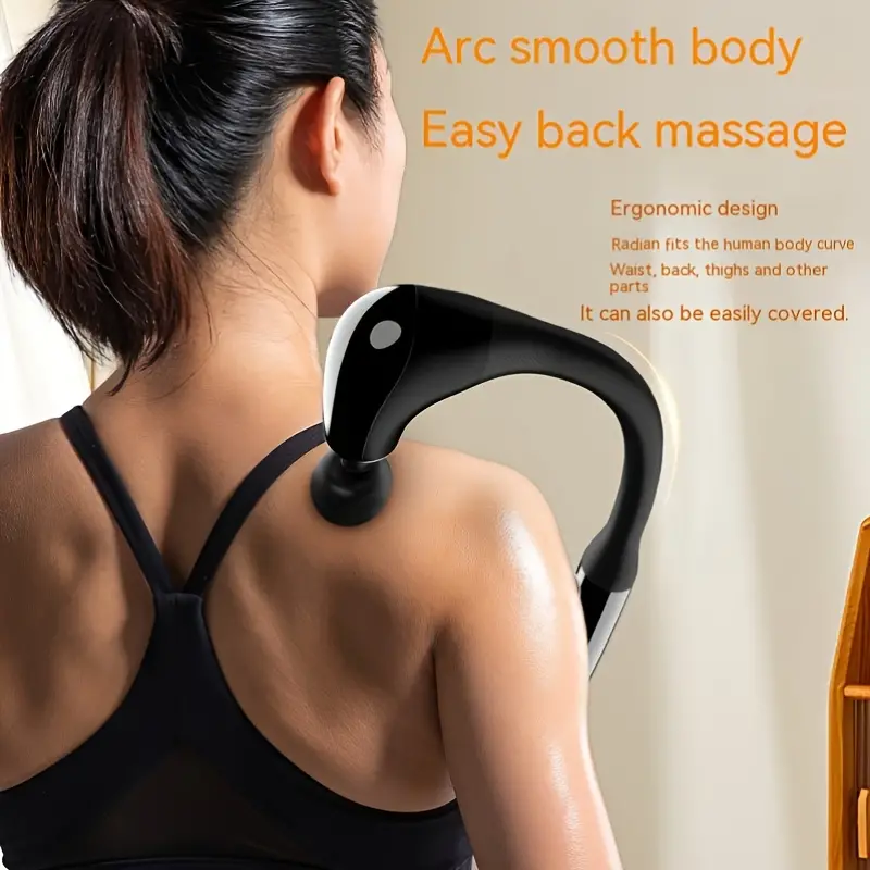 Massage Gun with Upgraded Extension Handle