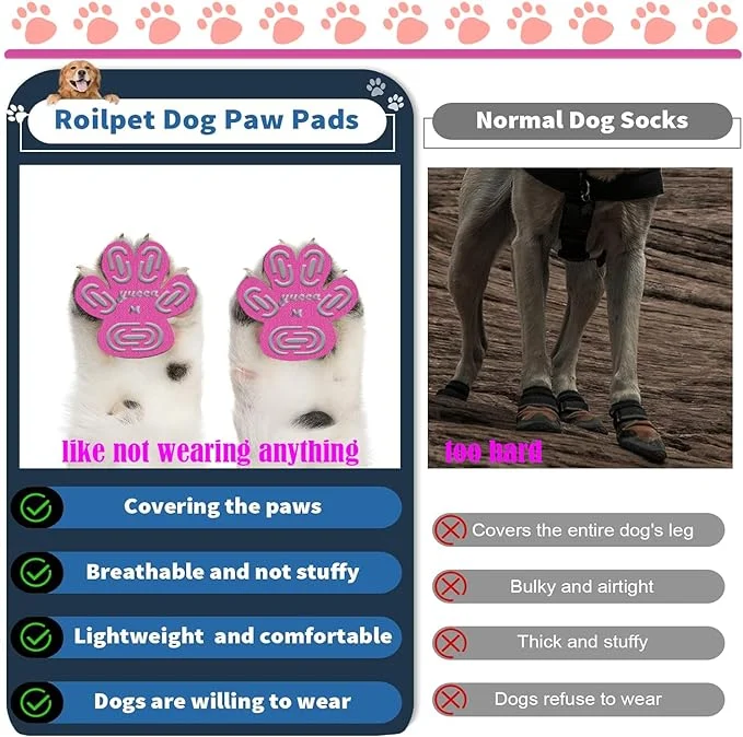 🐾Dog Paw Protector Anti-Slip Pads