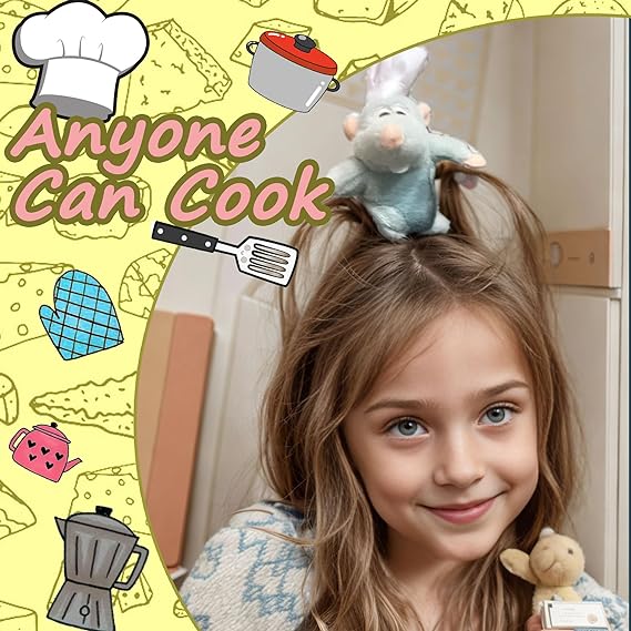 🔥Promotion 49% OFF💥 - Chef Ratatouille Hairband Plush🐭