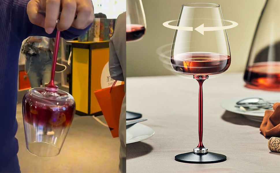 旋转酒杯