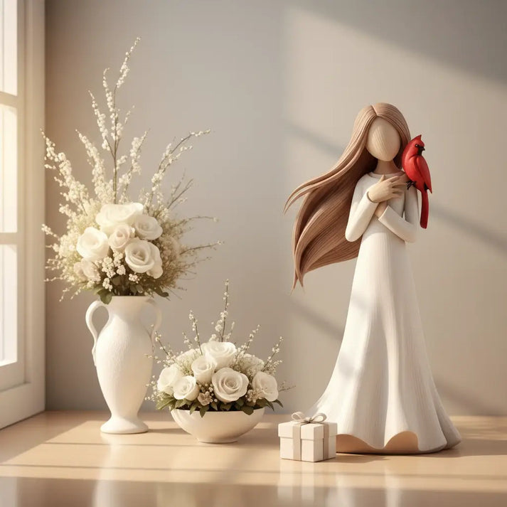 🐦Cardinal Remembrance Love and Serenity Figurine