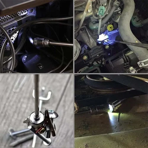 🔥4 Pcs LED Retractable Magnetic Pickup