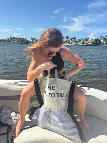 🔥 4-in-1 Pool Hammock & Beach Tote