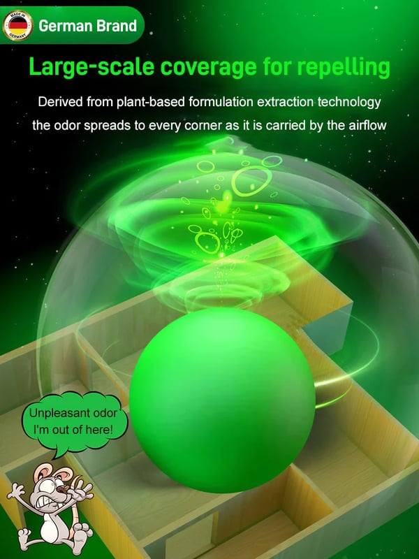 🔥Last Day 50% OFF🔥【1 pellet lasts for 3 year!】Rodent and insect repellent sphere