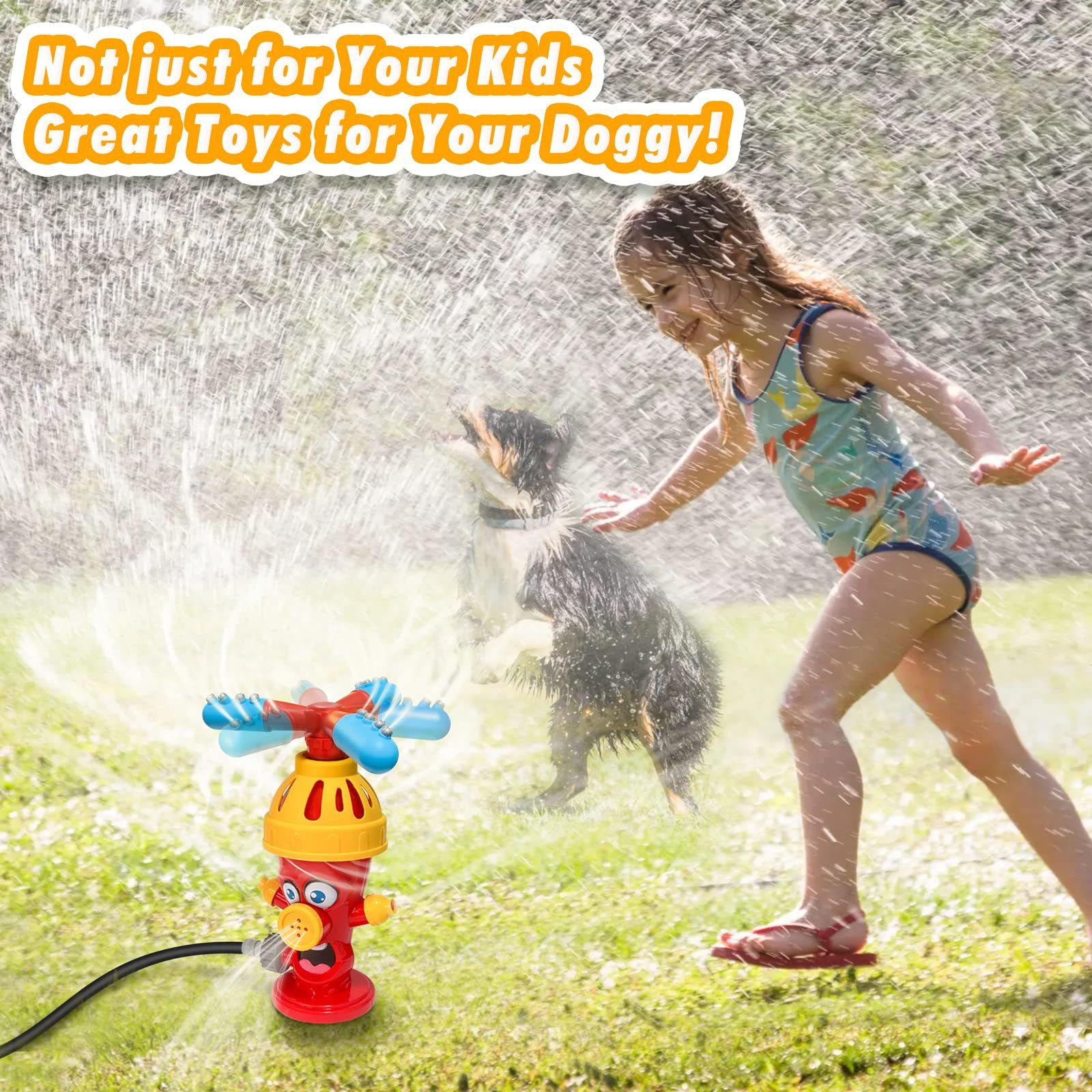 🔥Fire Hydrant Sprinkler Toy: Splash into Summer Fun for the Whole Family!