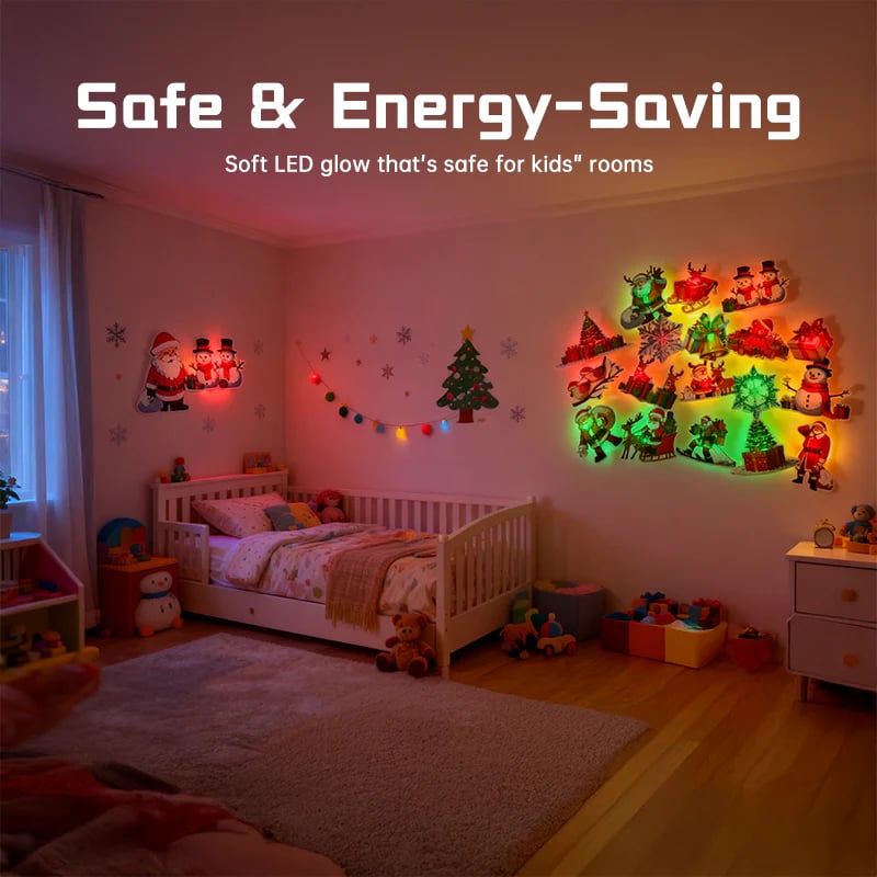 💥LAST DAY SALE 49% OFF💥✨ 3D Glowing Wall Decals