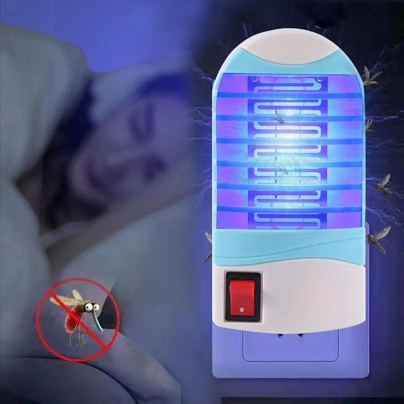🔥Hot Sale🔥LED Blue Light Trap Household Mosquito Killer Lamp（2PCS/Set）
