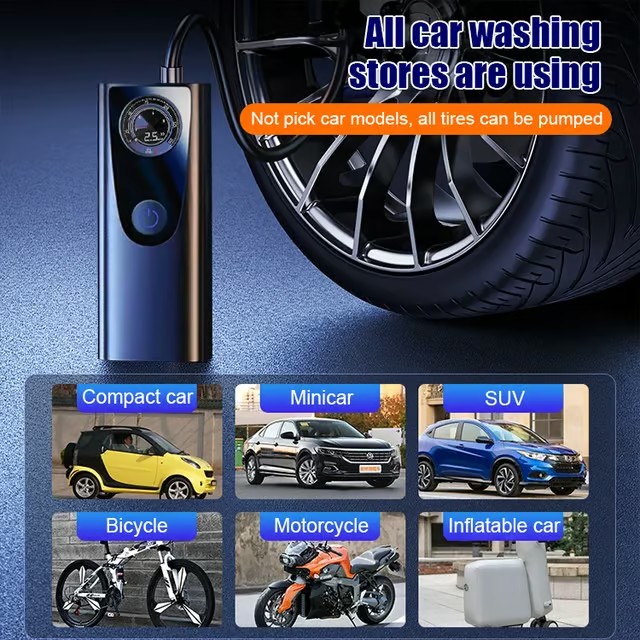 Portable High-power Car Air Pump - 🔥LAST DAY 49% OFF🔥