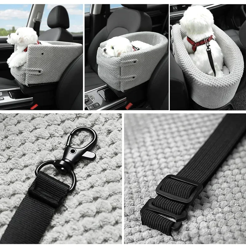 🔥Snuggly-Safe Puppy Car Seat