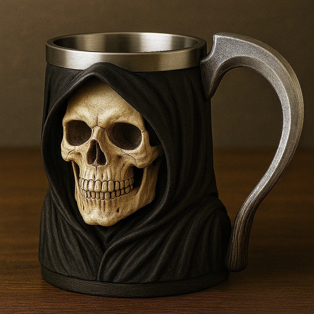 Death Comes Mug, A Must-Have For Halloween