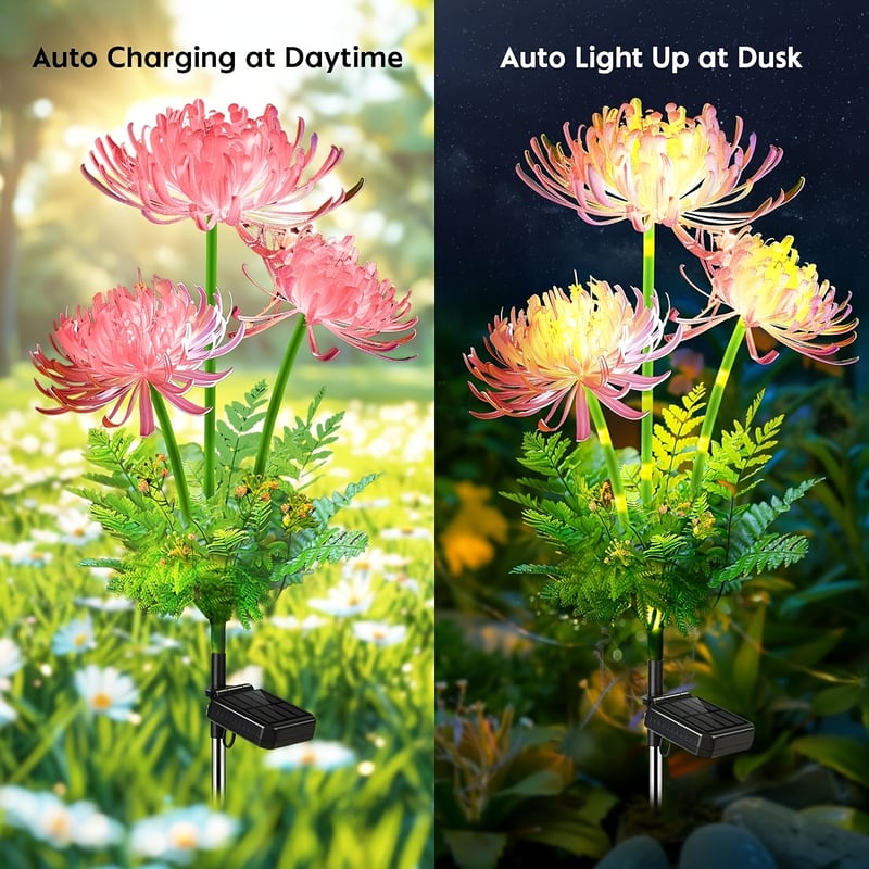 🌸Waterproof Solar Lycoris Radiata Stake Lights