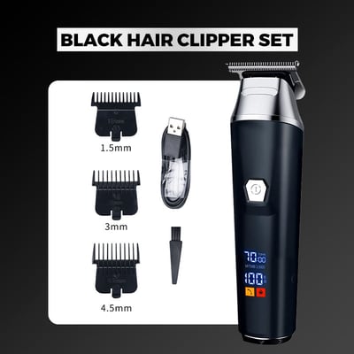 🔥Hot Sale - 49% OFF💕Household Digital Display Professional Electric Hair Clipper Set