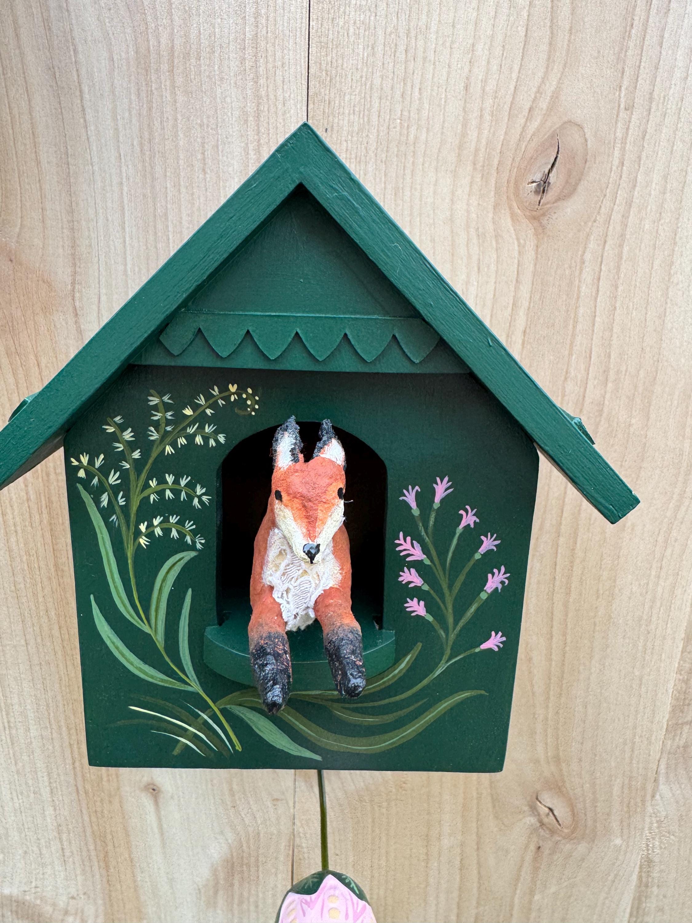 🔥LAST DAY 50% OFF-Whimsical Kinetic Art Birdhouse Wall Decor(✨Same as in the video)