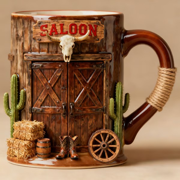Western Saloon Mug