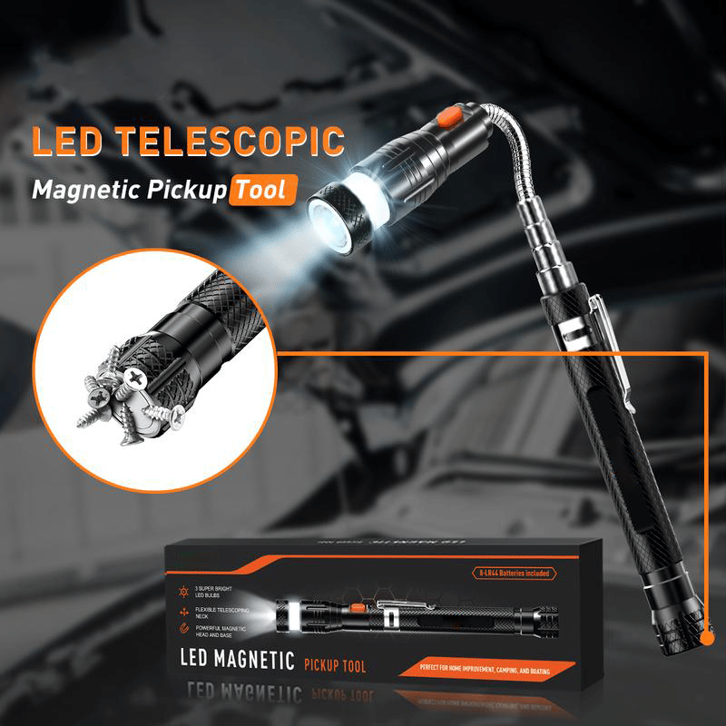 Men LED Telescoping Magnetic Pickup Tools